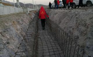 北京至张家口高速路路基附属工程1