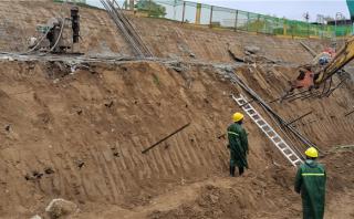 京张铁路东花园站隧道深基坑治理 (1)